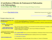 Tablet Screenshot of histoireinform.com